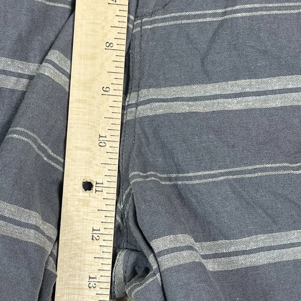 Katin Shorts Mens XL‎ Gray Striped Hybrid Board Shorts Adult
